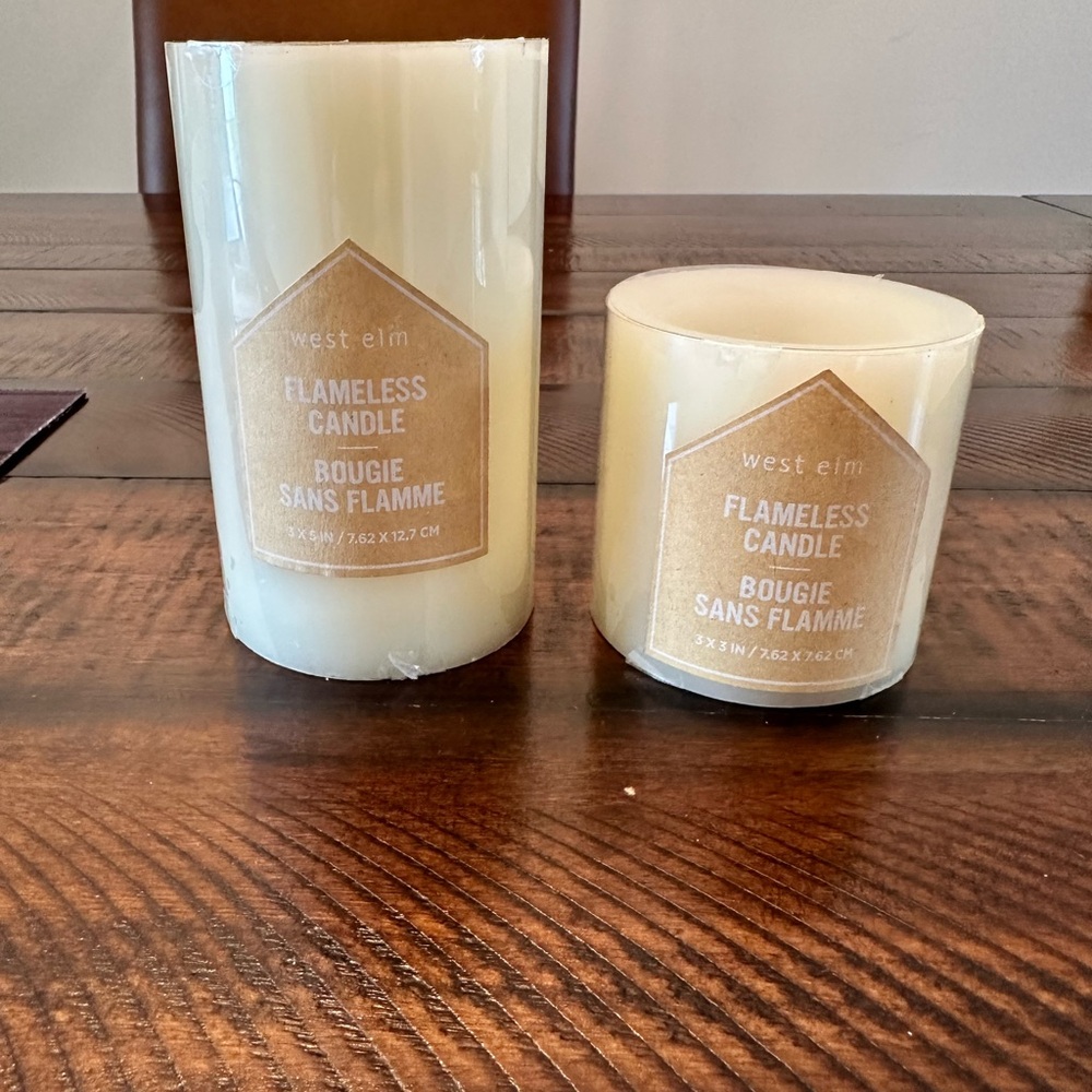 WEST ELM | flameless candles